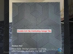 টেকসই অ্যান্টি-স্লিপ ইন্টারলকিং গ্যারেজ টাইলস