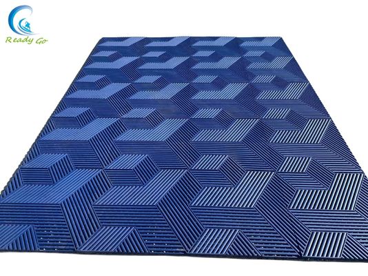 100% শীর্ষস্থানীয় পিপি কাঁচামাল গ্যারেজ টাইল 40 টনের বেশি ওজন বহন করতে পারে