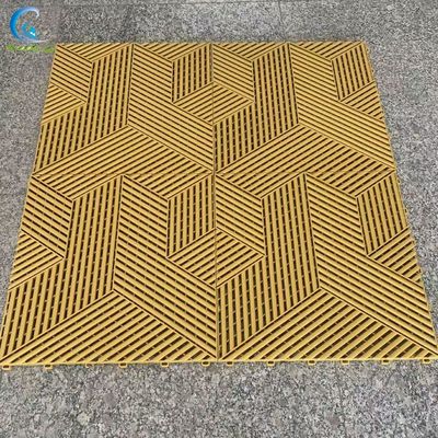 Interlocking Garage Tile With Weight Capacity Of At Least 30 Tons
