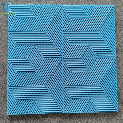 উচ্চ স্থায়িত্বের গ্যারেজ ফ্লোর টাইল নতুন শীর্ষ পিপি কাঁচামাল ক্লিক ইনস্টলেশন